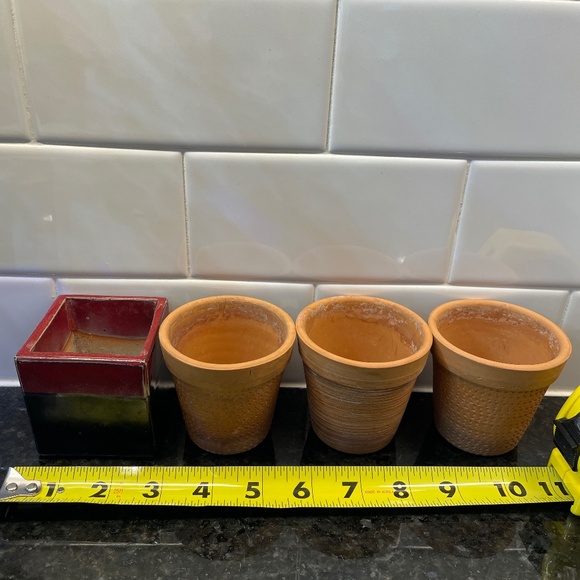 Set of miniature planters - Picture 1 of 3